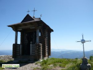 Kaplička na vrcholu Pop Ivan Černohorský