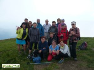 Další skupinová fotka na vrcholu Bliznica