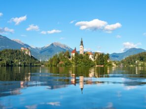 Bled - jezero - Slovinsko