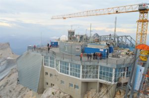 Turistika v okolí Zugspitze - observatoř