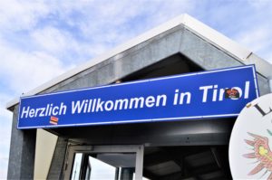 Turistika v okolí Zugspitze - státní hranice