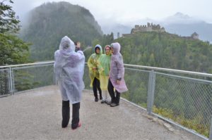 Turistika v okolí Zugspitze - s hradem Ehrenberg