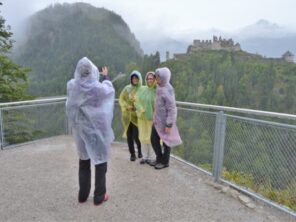 Turistika v okolí Zugspitze - s hradem Ehrenberg