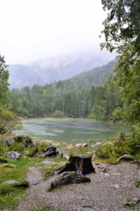 Turistika v okolí Zugspitze - jezero Eibsee