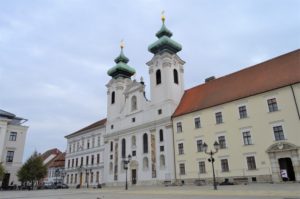 Győr - klášter s kostelem sv. Ignáce z Loyoly