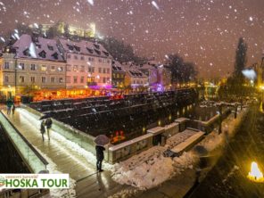 Lublaň - zimní pohoda