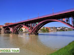 Maribor - most přes řeku Dráva