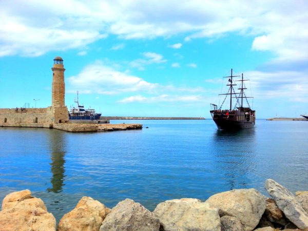 Město Rethymno - přístav