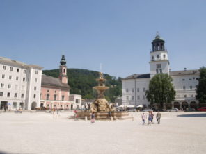 Rezidenční náměstí v Salcburku
