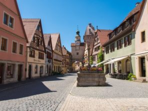 Rothenburg ob der Tauber - historické centrum