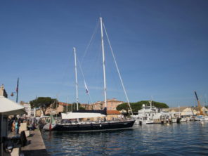 Promenáda v Saint Tropez