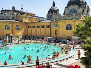 Széchenyiho termální lázně Budapešť