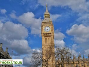 Alžbětina věž známá jako Big Ben - poznávací zájezdy do Velké Británie