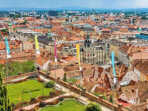 Centrum města Graz - Štýrsko v Rakousku