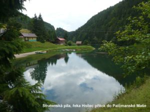osada Stratenská píla, řeka Hnilec přítok do Palcmanské Maše