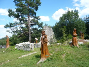 Kláštorisko -  symbolický hřbitov obětí hor