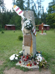 symbolický hřbitov obětí hor