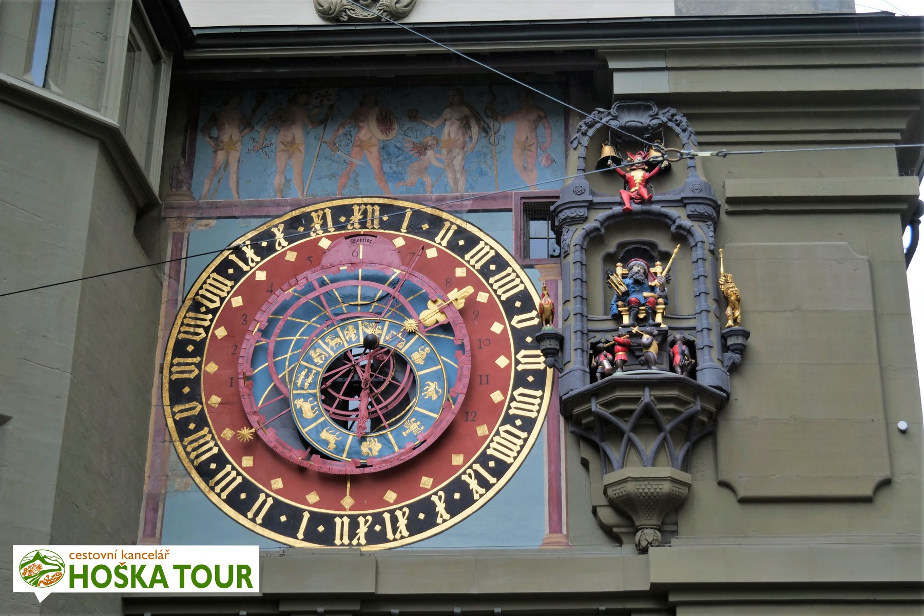 Hodiny a orloj na věži Zytglogge v Bernu | CK HOŠKA TOUR