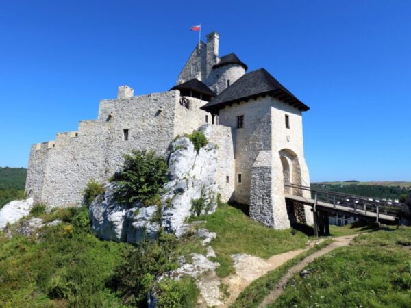 Medieval castle Bobolice, Poland