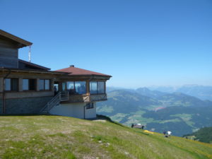 restaurace s 1. otočnou panoramatickou terasou v Rakousku