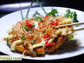 Japonské jídlo Okonomiyaki - zájezdy do Japonska