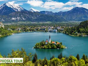 Jezero Bled ve Slovinsku (nejkrásnější místa Evropy)