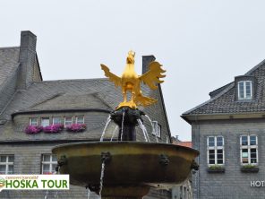 Kašna ve městě Goslar - poznávací zájezd do Německa