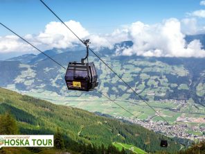 Lanovka Spieljochbahn v Zillertalu - zájezdy s pěší turistikou v Rakousku