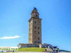 Maják Torre de Hércules u města Coruña - poznávací zájezd do španělské Galicie