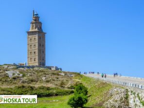 Maják Torre de Hércules v Coruña - poznávací zájezd do Španělska na Svatojakubskou cestu