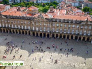 Centrum města Santiago de Compostela - zájezd na Svatojakubskou cestu ve Španělsku