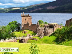 Hrad Urquhart u jezera Loch Ness - poznávací zájezd do Skotska