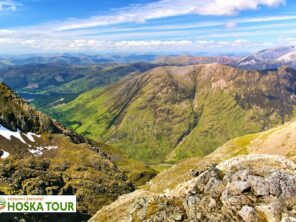 Příroda v oblasti Glen Coe u hory Ben Nevis - poznávací zájezd do Skotska