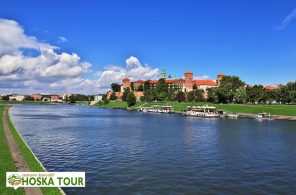 Řeka Visla a hrad Wawel - poznávací zájezd do Krakova