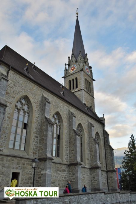 Vaduz - Katedrála svatého Florina