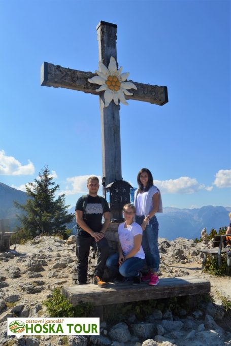Vrcholový kříž na hoře Kehlstein