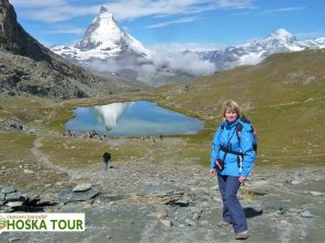 Vycházka s výhledy na Matterhorn - zájezdy s pěší turistikou do Švýcarska
