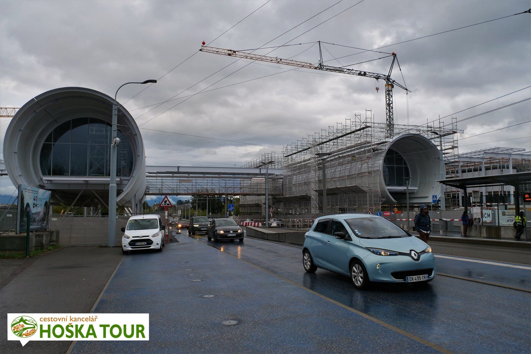 Výstavba nového návštěvnického centra CERNu
