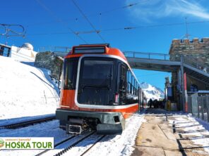 Železnice Gonergratbahn v Zermattu - vlakové zájezdy do Švýcarska