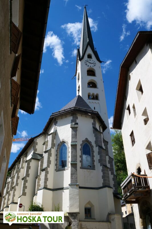 Zuoz - kostel reformované církve